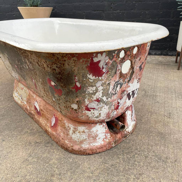 Vintage Porcelain Bath Tub