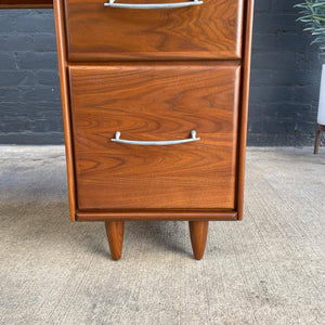 Mid-Century Modern Walnut Desk by Ave-High Furniture, c.1960’s
