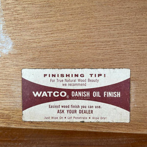 Mid-Century Modern Walnut Desk by Ave-High Furniture, c.1960’s