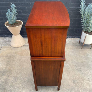 Antique Mahogany Federal Style Highboy Dresser, c.1960’s