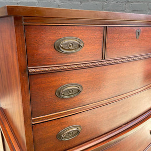 Antique Mahogany Federal Style Highboy Dresser, c.1960’s