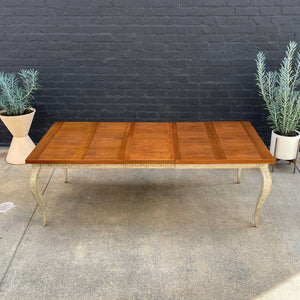 Large Expanding Antique French Provincial Dining Table, c.1960’s