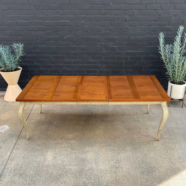 Large Expanding Antique French Provincial Dining Table, c.1960’s