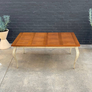 Large Expanding Antique French Provincial Dining Table, c.1960’s