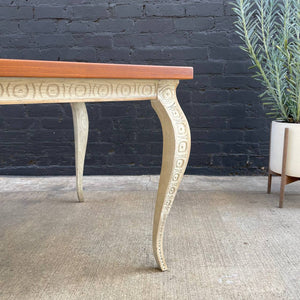 Large Expanding Antique French Provincial Dining Table, c.1960’s
