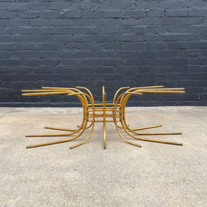 Vintage Mid-Century Modern Gilt Metal Coffee Table Base, c.1960’s