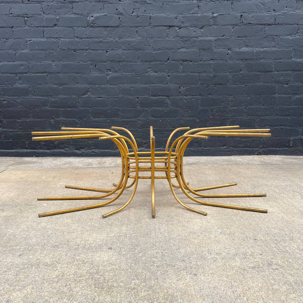 Vintage Mid-Century Modern Gilt Metal Coffee Table Base, c.1960’s