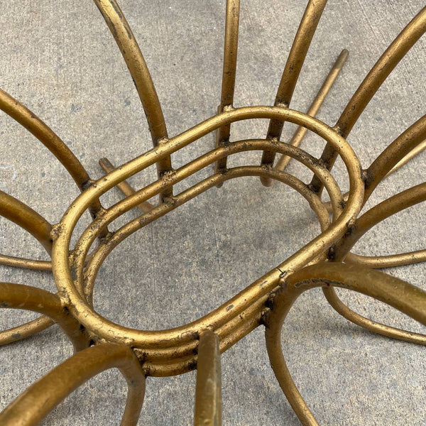 Vintage Mid-Century Modern Gilt Metal Coffee Table Base, c.1960’s