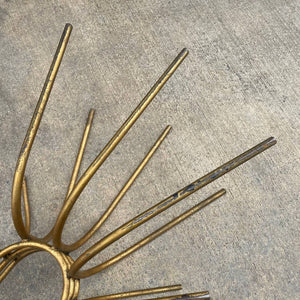 Vintage Mid-Century Modern Gilt Metal Coffee Table Base, c.1960’s