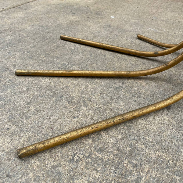 Vintage Mid-Century Modern Gilt Metal Coffee Table Base, c.1960’s