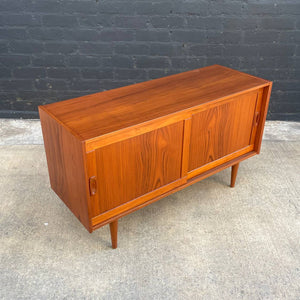 Vintage Danish Modern Teak Credenza, c1960’s