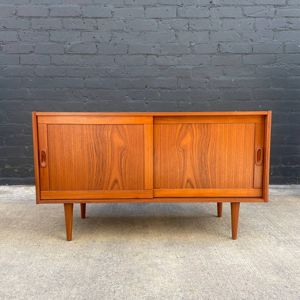Vintage Danish Modern Teak Credenza, c1960’s