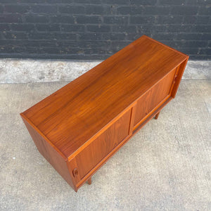 Vintage Danish Modern Teak Credenza, c1960’s