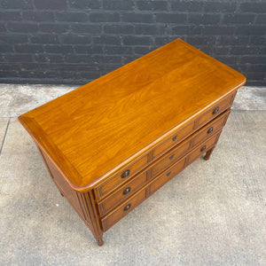 Vintage French Dresser Chest with Brass Pulls, c.1980’s
