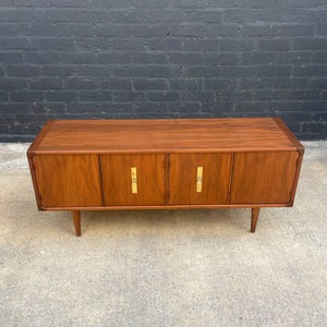 Mid-Century Modern Walnut Credenza by Brown Saltman, c.1960’s
