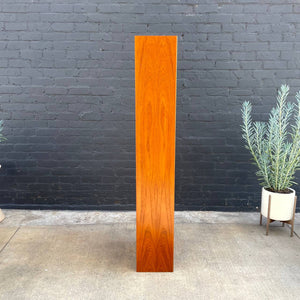 Vintage Danish Modern Teak Bookcase Adjustable Shelf Unit, c.1960’s