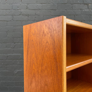 Vintage Danish Modern Teak Bookcase Adjustable Shelf Unit, c.1960’s