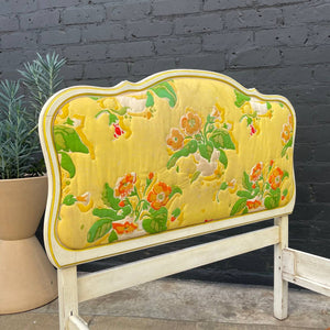 Antique French Provincial Vintage Full-Size Bed Frame, c.1960’s