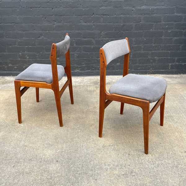 Set of 6 Vintage Danish Modern Teak Dining Chairs, c.1960’s