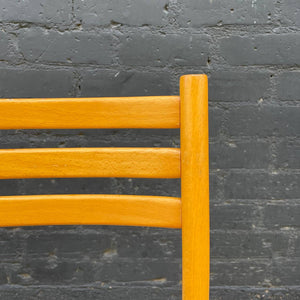 Set of 4 Vintage Italian Mid-Century Modern Oak Dining Chairs, c.1960’s