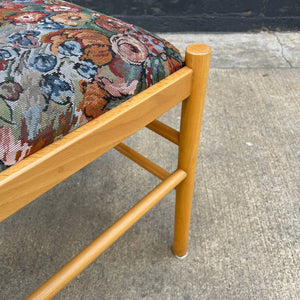 Set of 4 Vintage Italian Mid-Century Modern Oak Dining Chairs, c.1960’s