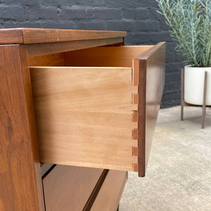 Mid-Century Modern Walnut Chest with 3 Drawers, c.1960’s
