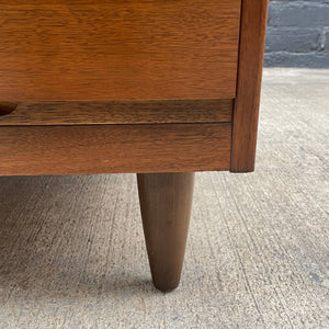Mid-Century Modern Walnut Chest with 3 Drawers, c.1960’s