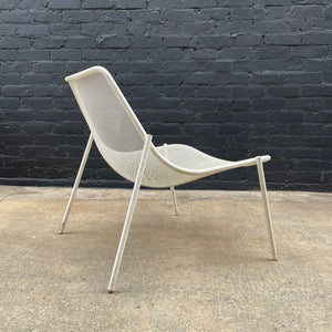 MU Round Outdoor Metal Lounge Chair by Steelcase