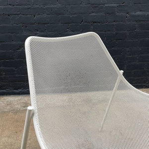 MU Round Outdoor Metal Lounge Chair by Steelcase
