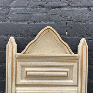 Vintage Bleached Oak Wall Hanging Mirror, c.1960’s