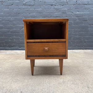 Mid-Century Modern Walnut Night Stand, c.1960’s
