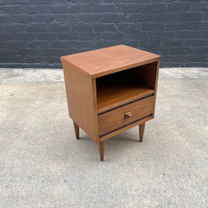 Mid-Century Modern Walnut Night Stand, c.1960’s