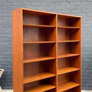 Danish Modern Teak Tall Bookcase Shelf by Carlo Jensen, c.1960’s