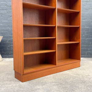 Danish Modern Teak Tall Bookcase Shelf by Carlo Jensen, c.1960’s