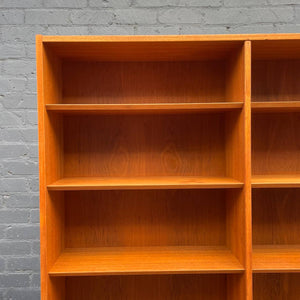 Danish Modern Teak Tall Bookcase Shelf by Carlo Jensen, c.1960’s