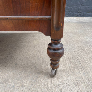 American Antique Berdermeier Directoire Walnut Armoire/Wardrobe on Castors, c.1940’s