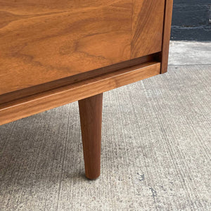 Mid-Century Modern Walnut 9-Drawer Dresser, c.1960’s