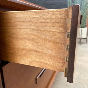 Mid-Century Modern Walnut 9-Drawer Dresser, c.1960’s