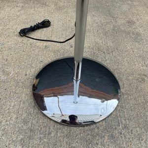 Mid-Century Modern Adjustable Goose Neck Chrome Floor Lamp, c.1960’s