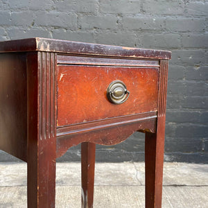 Pair of Antique Federal Style Mahogany Night Stands, c.1960’s