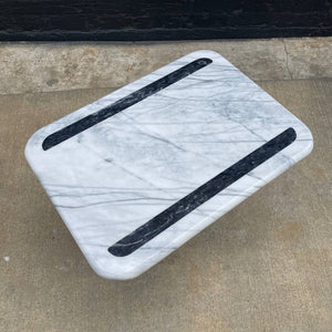 Mid-Century Modern Marble Stone Side Table, 1970’s