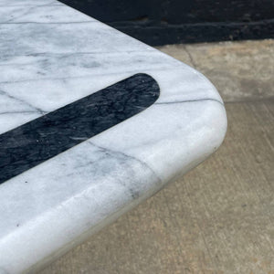Mid-Century Modern Marble Stone Side Table, 1970’s