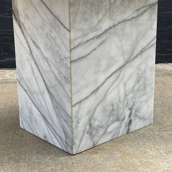 Mid-Century Modern Marble Stone Side Table, 1970’s