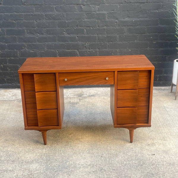 Mid-Century Modern Walnut Desk by Johnson Carper, c.1960’s
