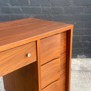 Mid-Century Modern Walnut Desk by Johnson Carper, c.1960’s