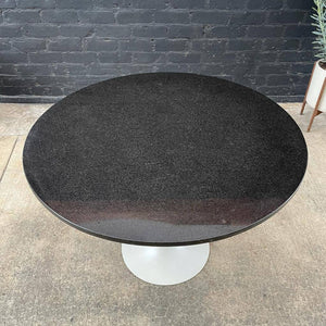 Mid-Century Modern Tulip Style Dining Table with Stone Top, c.1960’s