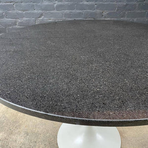 Mid-Century Modern Tulip Style Dining Table with Stone Top, c.1960’s