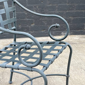 Set of 4 Vintage Mid-Century Modern Outdoor Aluminum Patio Chairs by Brown Jordan, c.1970’s