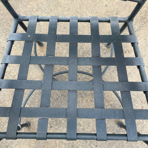 Set of 4 Vintage Mid-Century Modern Outdoor Aluminum Patio Chairs by Brown Jordan, c.1970’s