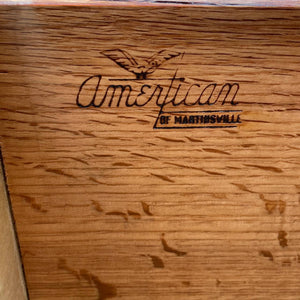 Mid-Century Modern Walnut 9-Drawer Dresser by American of Martinsville, c.1960’s